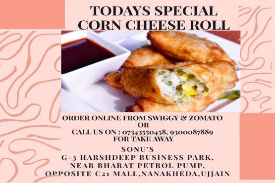 Corn Cheese Roll