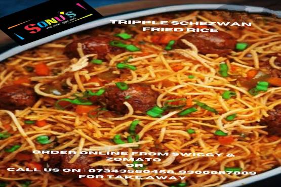Triple Shezwan Fried Rice